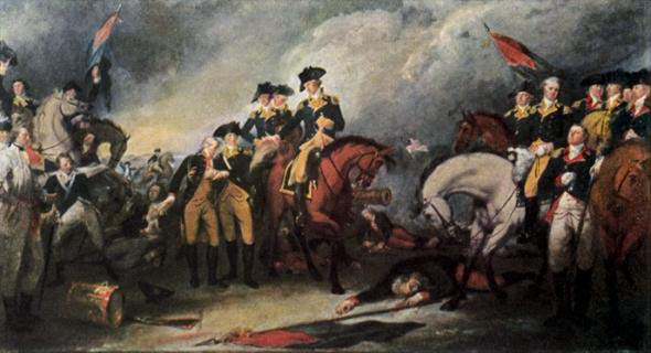 Capture of the Hessians at the Battle of Trenton